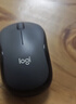 罗技（Logitech）M220 轻音鼠标 无线鼠标 办公鼠标 对称鼠标 带无线微型接收器 灰黑色 实拍图