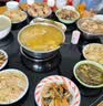 志高（CHIGO）火锅电动暖菜板热菜板电磁炉电陶炉旋转餐桌转盘饭菜保温热菜神器家用多功能分区控温 100CM 2200W电磁炉火锅 | 电动旋转 实拍图
