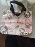 kitty帆布包大容量春夏新款卡通帆布包可爱通勤包小众百搭手提包 KT猫【粉色-无挂件】 实拍图