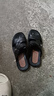 回力休闲凉鞋男款居家拖鞋户外两穿沙滩舒适透气简约HL3338黑40码 实拍图