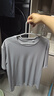 迪卡侬短袖速干衣男吸汗透气半袖上衣运动健身t恤浅灰色XL-4681380 实拍图