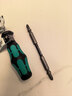 维拉（WERA）进口十字螺丝刀350德国加长工业级防滑螺丝刀硬化刀头起子改锥 【PH0x100】黑色硬化刀头 实拍图