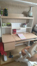 京东京造沐光桌100w护眼大路灯儿童学习桌书桌椅套装专用3-18岁写字桌1.2m 实拍图