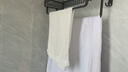 竹一百五星级酒店大浴巾竹纤维成人吸水男女高档浴巾裹身洗澡大毛巾白色 实拍图