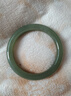 印象眸 【优选级】和田玉手镯浅青玉镯子送女友送妈妈内径57-58mm 实拍图