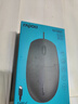 雷柏（Rapoo）N100C 中小手有线办公鼠标 USB-C接口笔记本电脑台式机对称鼠标 磨砂设计即插即用Type-C 黑色 实拍图