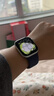 Apple/苹果 【女神节】Watch S11 智能手表GPS款42毫米银色铝金属表壳雾紫色运动型表带S/M 实拍图