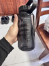 富光大容量塑料水杯子运动水壶吸管杯户外学生便携出行太空杯夏 实拍图