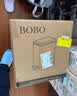 BOBO不锈钢垃圾桶10L钛金灰卫生间夹缝脚踏式厕所脚踩客厅厨房8877 实拍图