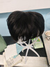 佰丝堂假发女短发全头套式短直发中老年妈妈整顶发套真发均码（自然黑） 实拍图