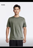 迪卡侬短袖速干衣男吸汗透气半袖上衣运动健身t恤卡其绿2XL-4154186 实拍图
