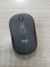 罗技（Logitech）M220 轻音鼠标 无线鼠标 办公鼠标 对称鼠标 带无线微型接收器 灰黑色 实拍图