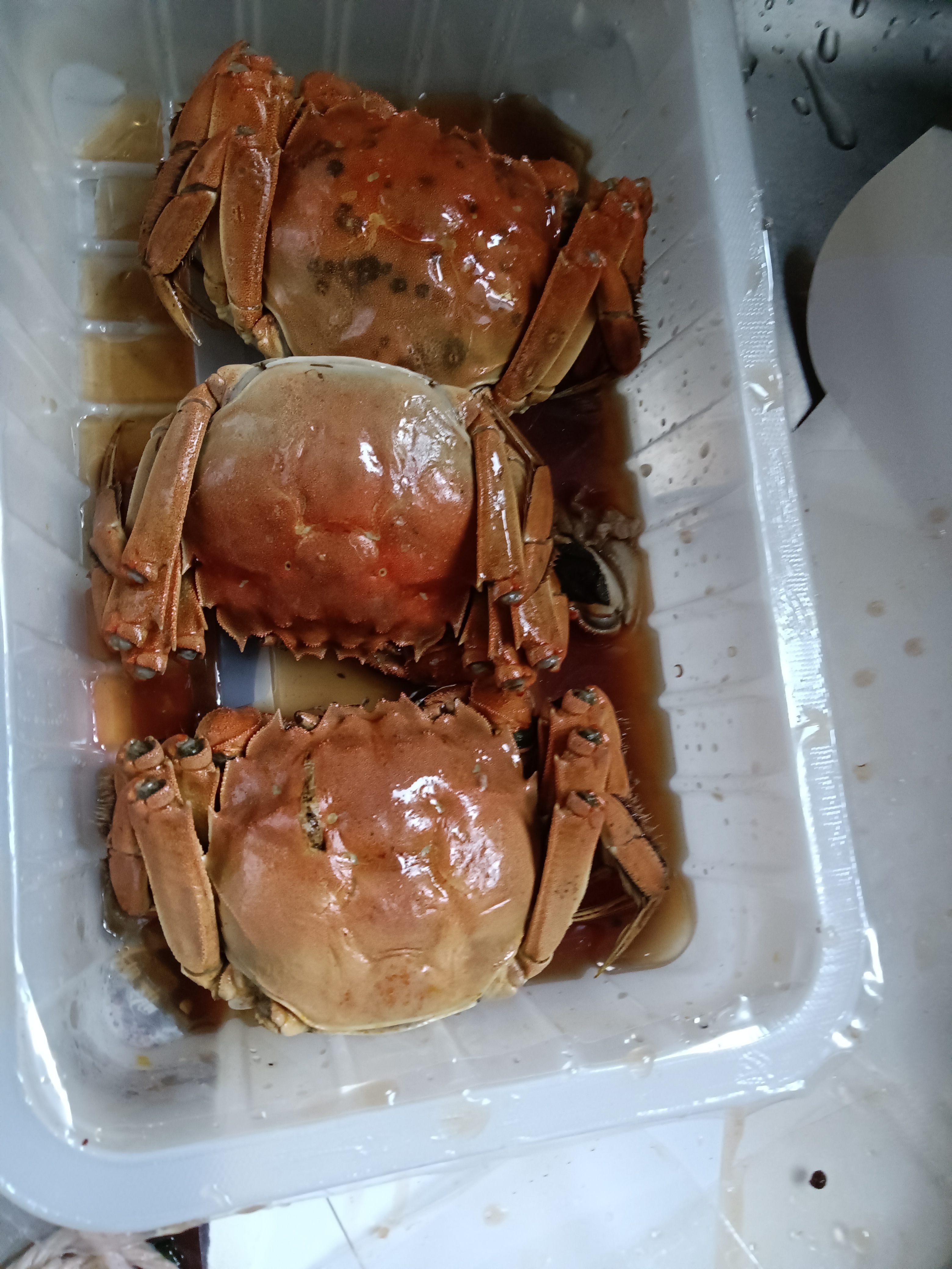 蟹八爷花雕醉蟹2.3-2.7两母4只装足重650g 大闸蟹螃蟹海鲜源头直发 实拍图