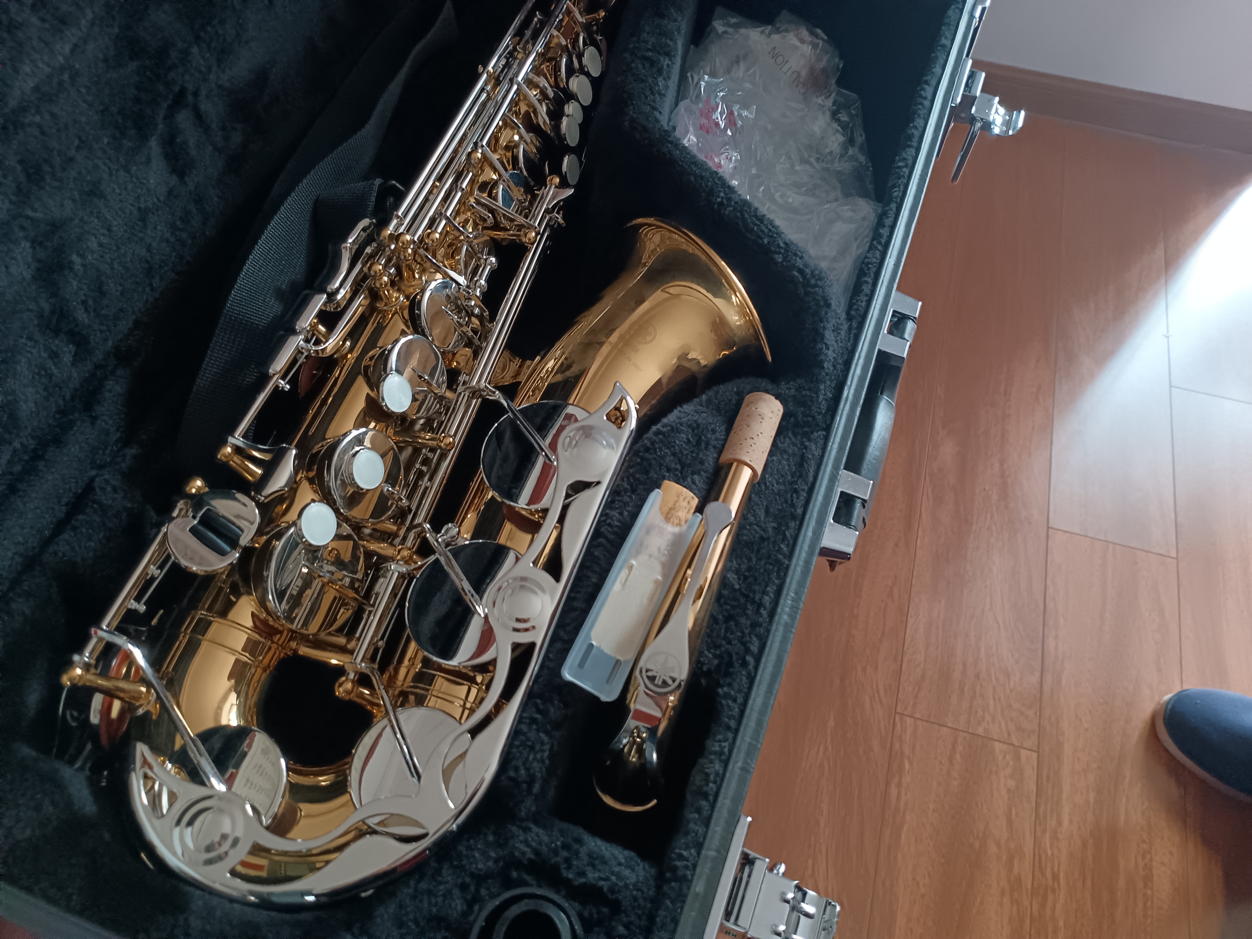 雅马哈（YAMAHA）中音萨克斯YAS26中老年初学入门S1原装正品新款YAS480中音萨克斯 YAS-26【无#F键】 实拍图