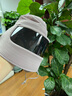 卡蒙（Kenmont）金晨同款养蜂防晒帽护全脸防紫外线护颈透气遮阳帽户外防护帽3774 灰雾粉 可调节 57.5cm 实拍图