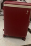 爱可乐（Echolac）明星同款大容量行李箱出国旅行箱王朝防刮拉杆箱红色20吋PC142 实拍图