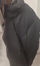 京东京造羽绒服男女情侣款鸭绒冬季保暖外套面包服加厚短款新年黑色 L 实拍图