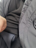 网易严选【断码清仓】90白鸭绒面包羽绒服加厚保暖蓬松零压三防男女同款 晴山蓝-立领纯色 L 实拍图