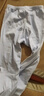 浪莎儿童秋裤男童纯棉单件儿童衬裤中大童棉毛裤薄款保暖裤 灰色 120（建议身高110-120） 实拍图