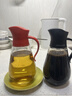 乐扣乐扣(LOCK&LOCK)大容量玻璃油壶油瓶醋酒酱油调味壶550ml黑色 实拍图