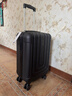 威戈行李箱20英寸拉杆箱登机箱万向轮商务旅行箱密码箱黑色 实拍图