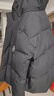 鸭鸭孙颖莎同款时空道宇羽绒服男短款26冬季新款女面包防寒反季外套HY 星空黑色 【航天联名/防油污/抗静电】 XL (180) 【建议150-170斤】 实拍图