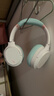 西伯利亚（XIBERIA）羽DM02 金标主动降噪 无线头戴式蓝牙耳机 超长续航 音乐游戏网课耳麦 适用于安卓苹果手机通用 DM02【天青白】-42dB降噪 实拍图