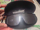 村田稻夫登山墨镜 骑行墨镜套镜 墨镜套近视眼镜护目镜滑雪镜 黑框水银片 实拍图