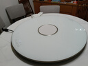富得莱 饭菜保温板 加热菜板 暖菜板2025新款 圆形家用智能多功能带火锅电磁炉 自动恒温餐桌旋转盘神器 语音白88cm电动旋转电磁炉火锅 实拍图