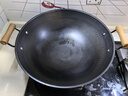 炊大皇双耳铁锅精铁不粘锅炒菜锅家用大号圆尖底无涂层炒锅煤气灶专用 【带盖】 46cm 实拍图