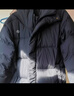 京东京造面包超长款羽绒服运动户外冬加厚保暖外套 黑色 XL 实拍图