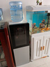 美的（Midea）饮水机茶吧机电热水壶烧水壶家用上置式客厅立式家用桶装宿舍办公室YR1002S-X【钢化玻璃双开门】 实拍图