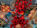 婚恋倾城福桶新年装饰春节年宵花2026马年过年仿真发财果客厅玄关桌面摆件 实拍图