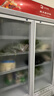 格点大容量饮料柜商用冰柜直冷藏展示柜酒水柜纯风冷无霜保鲜柜超市玻璃门冰箱立式啤酒柜 大三门下机组直冷 7挡调温基础款 实拍图