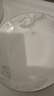 洁雅杰陶瓷盘子8英寸轻奢高温烧制陶瓷家用汤盘装菜盘套装 4只 牵牛花 实拍图