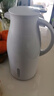 JEKO&JEKO保温壶家用热水瓶暖水壶宿舍大容量开水瓶玻璃内胆 1.6L浅灰色 实拍图
