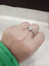 唯一（Winy）999纯银戒指情侣女士情侣对戒男士求婚戒指生日礼物送女生 实拍图
