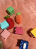 babycare婴儿玩具软积木0-1岁宝宝软胶婴幼儿玩具捏捏乐拉纳森林6个 实拍图