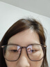 蔡司（ZEISS）镜片可选防蓝光近视眼镜女超轻冷茶色2026新防辐射度数变色大脸 温柔茶框（75%用户选择）（莫拉克镜框） 0度防蓝光镜片【可自行配镜】 实拍图