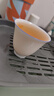 景德镇陶瓷家用甜白薄胎喝茶杯单个纯色主人杯品茗杯功夫茶具套装送礼 青出于蓝初颜 实拍图