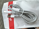 天语（K-Touch）KY66W/100W/120W三合一充电器快充套装一拖三充手机充电线适用华为苹果小米安卓typec车载数据线 【原充正品】1.5米丨三合一闪充线 实拍图