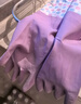 Titanfine添赞加长家务天然乳胶手套1副M码清洁洗衣耐磨防水套袖秋冬紫色 实拍图