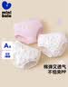 迷你巴拉（minibala）女童内裤宝宝纯棉A类抗菌三角短裤舒适透气【3条装】 实拍图
