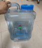 拜杰纯净水桶 食品级PC户外水桶 饮水储水桶矿泉水桶手提式桶装水户外水桶 带龙头15L 实拍图