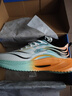 回力男鞋网面运动鞋男春夏透气跑步鞋男百搭鞋子男 白绿桔网面款 44 实拍图