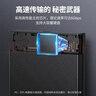 绿联 USB3.0移动硬盘盒2.5英寸外置硬盘壳 SATA串口笔记本电脑台式机外接固态机械SSD硬盘盒子 3.1款商务款【可拆线|配双线】6Gbps 实拍图