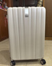 汉客行李箱女拉杆箱男登机箱镇店之宝双层拉链密码箱子旅行箱20英寸白 实拍图