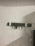 一卫（yweel）厨房挂钩 壁挂式排钩免打孔厨房多功能置物架 枪灰40cm 实拍图