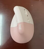 罗技（Logitech）Lift人体工学鼠标 垂直鼠标 小手鼠标 无线蓝牙鼠标 3台设备秒切换 带Logi Bolt接收器 粉色 实拍图