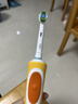 欧乐B电动牙刷成人送男士女士情侣实用生日礼物小圆头充电式旋转式入门牙刷D12 实用三八女神节礼赠 D12活力橙（到手刷头*1） 实拍图